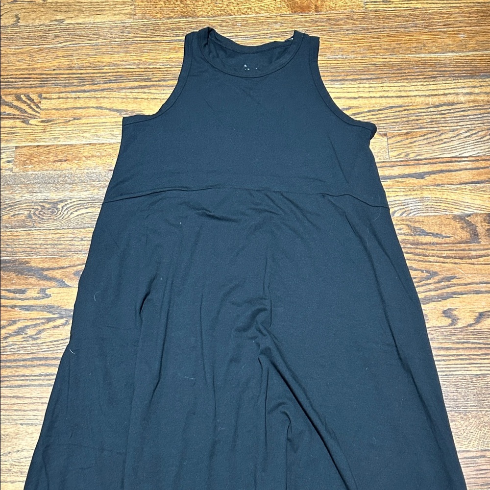 Elegant Black Tank Top Dress - Picture 2 of 9